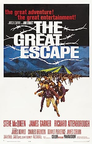 The Great Escape 1963 720p AMZN WEBRip 900MB x264-GalaxyRG